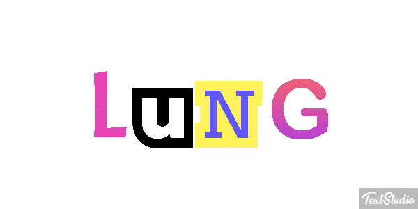 Lung テキスト効果