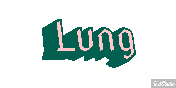 Lung テキスト効果