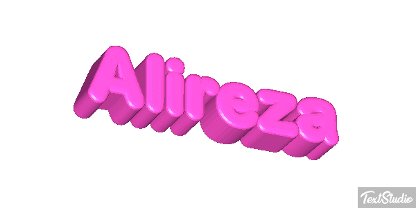 Alireza Tekst effect