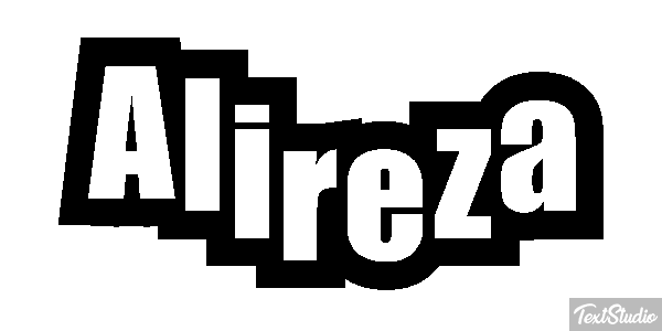 Alireza Tekst effect
