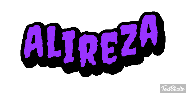 Alireza Tekst effect