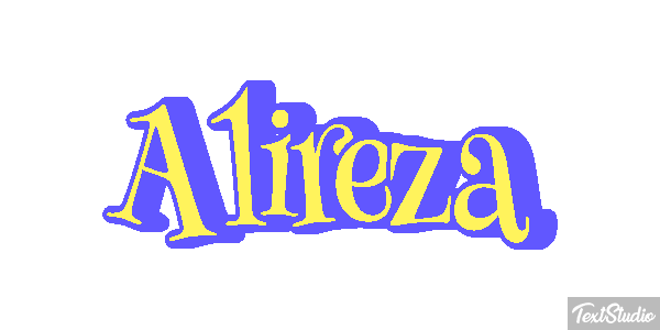 Alireza Tekst effect