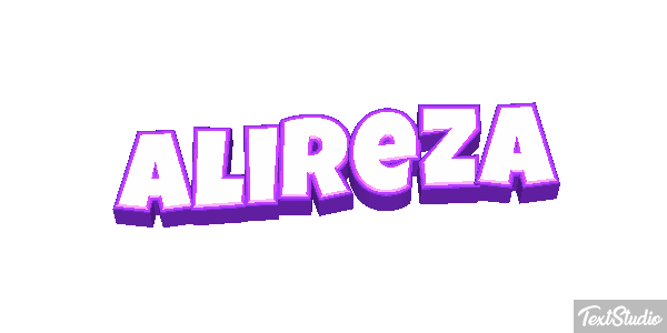 Alireza Tekst effect