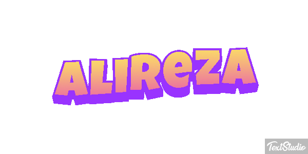 Alireza Tekst effect