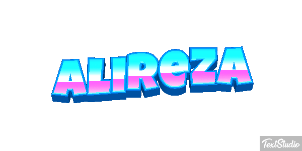 Alireza Tekst effect