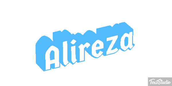 Alireza Tekst effect