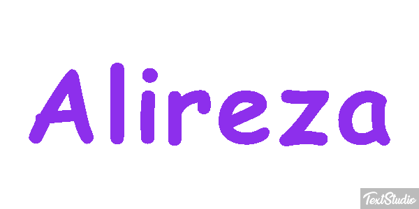 Alireza Tekst effect