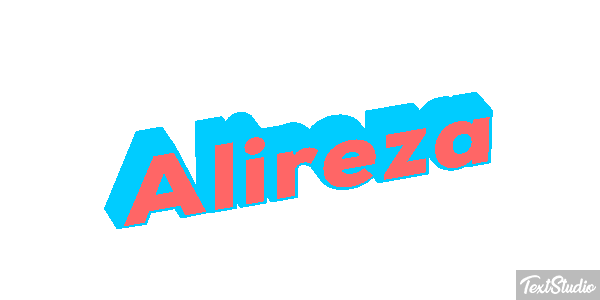 Alireza Tekst effect
