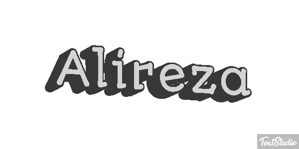Alireza Tekst effect
