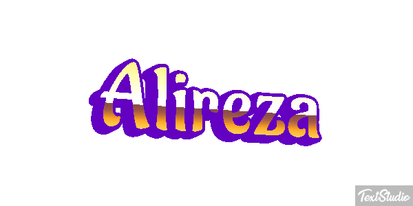 Alireza Tekst effect
