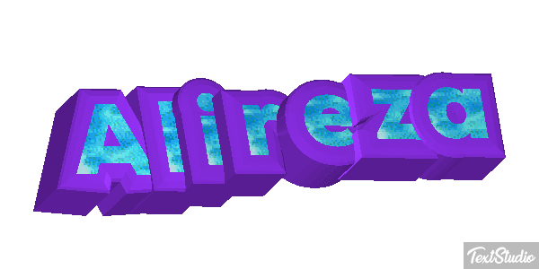 Alireza Tekst effect