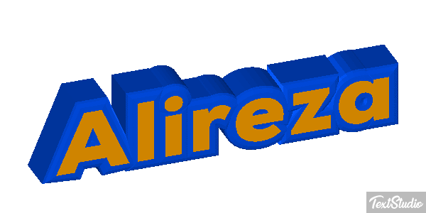 Alireza Tekst effect