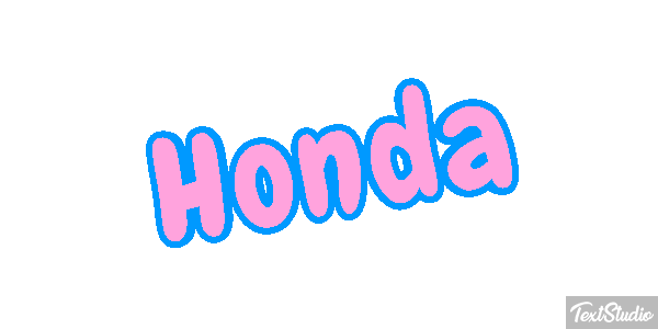 Honda Effetto testo