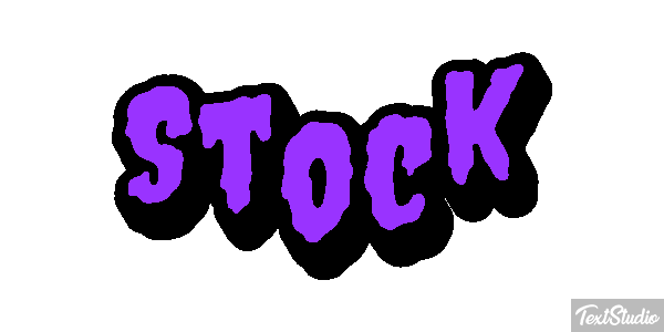 Stock Text effect