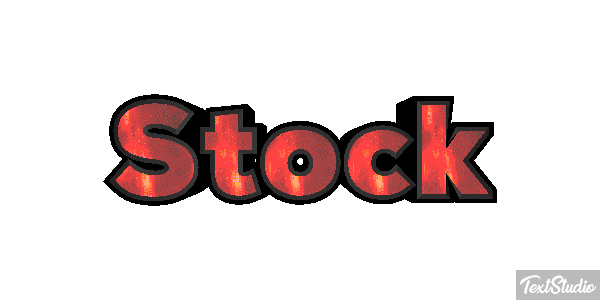 Stock Text effect