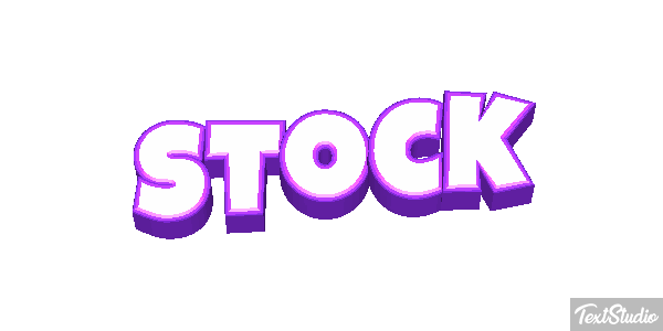 Stock Text effect