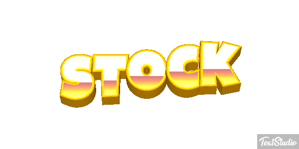 Stock Text effect