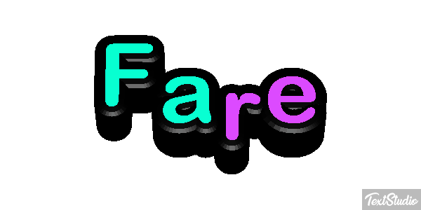 Fare Efeito do texto