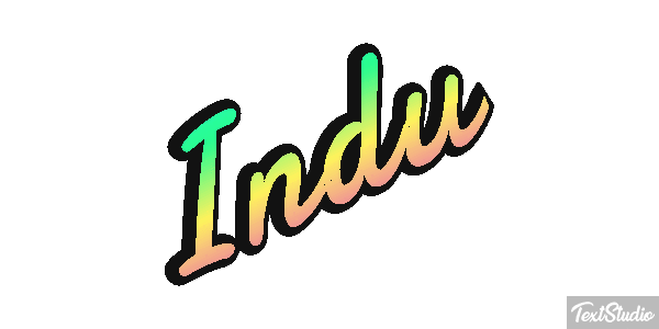 Indu Text effect