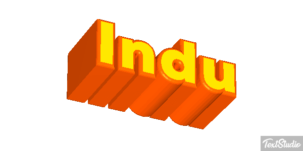 Indu Text effect