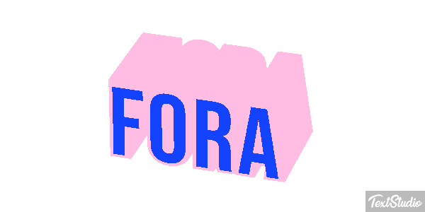 Fora Efeito do texto