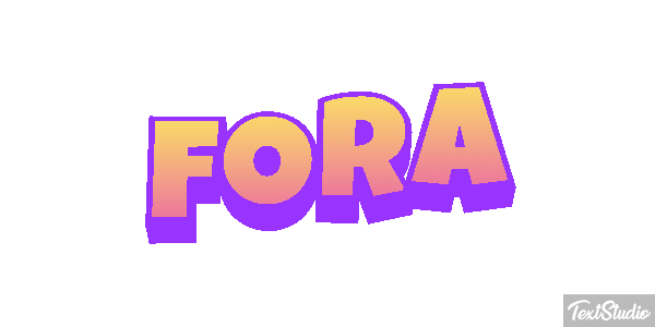 Fora Efeito do texto