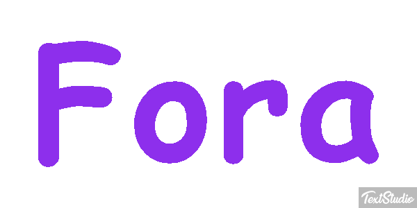Fora Efeito do texto