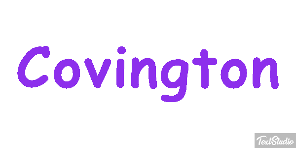 Covington Efekt tekstowy