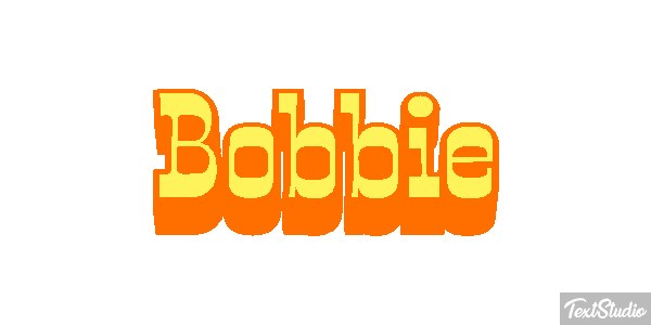 Bobbie Text effect