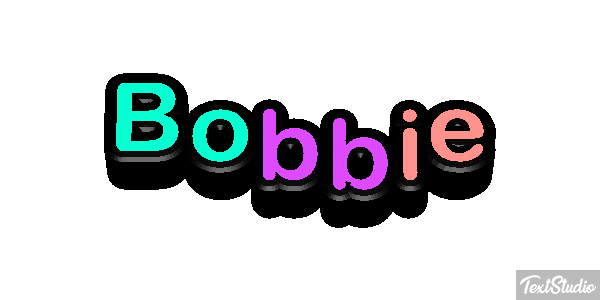 Bobbie Text effect