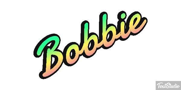 Bobbie Text effect