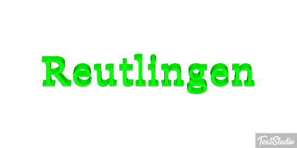 Reutlingen Efekt tekstowy