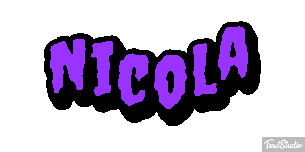 Nicola Efecto de texto
