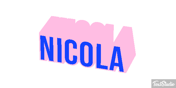 Nicola Efecto de texto