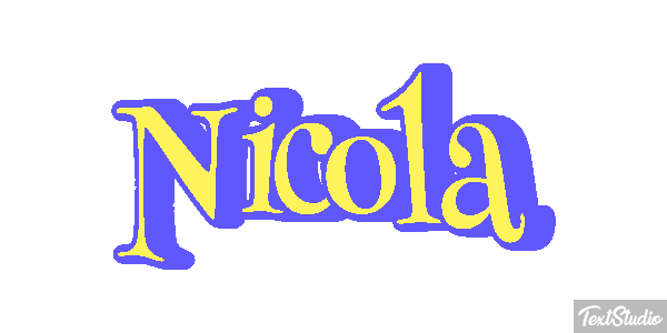 Nicola Efecto de texto