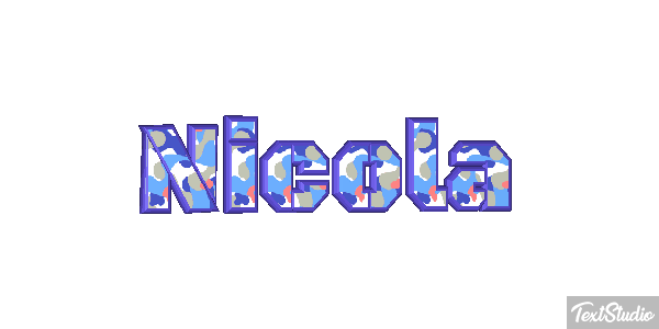 Nicola Efecto de texto