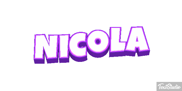 Nicola Efecto de texto