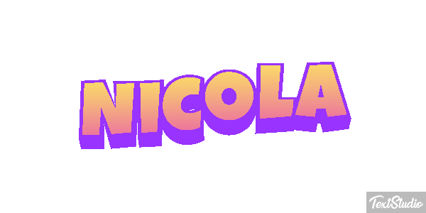 Nicola Efecto de texto