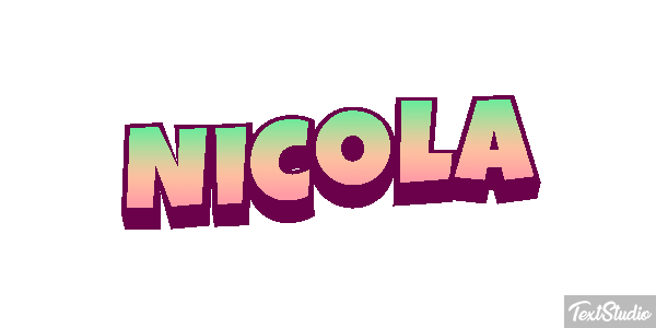 Nicola Efecto de texto