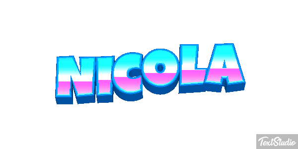 Nicola Efecto de texto