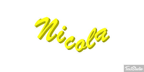 Nicola Efecto de texto