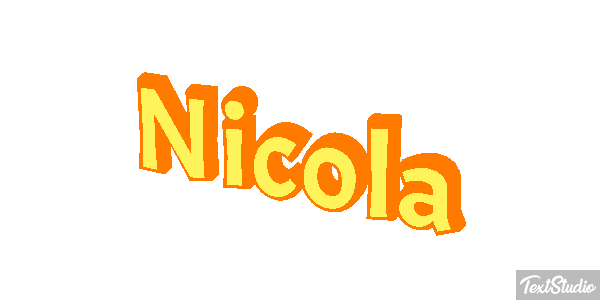 Nicola Efecto de texto
