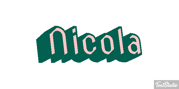 Nicola Efecto de texto