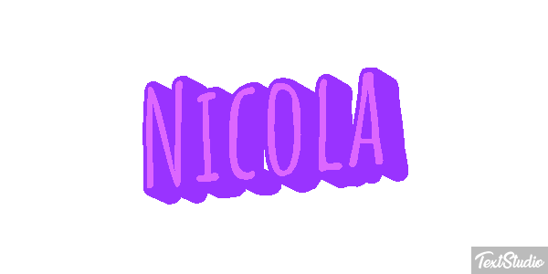 Nicola Efecto de texto