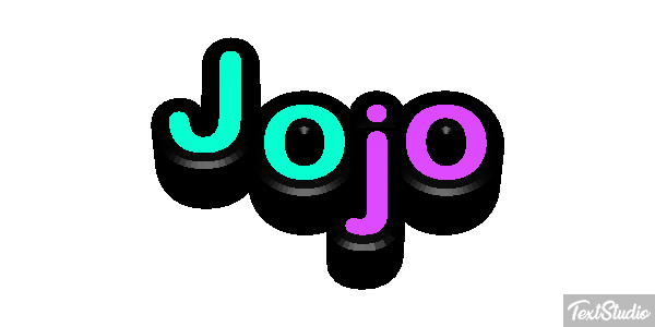 Jojo Text effect