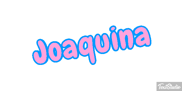 Joaquina Efecto de texto