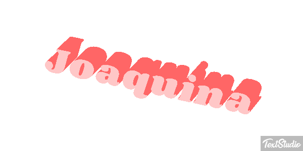 Joaquina Efecto de texto