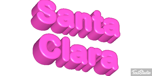 Santa Clara Efekt tekstowy