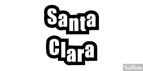 Santa Clara Efekt tekstowy
