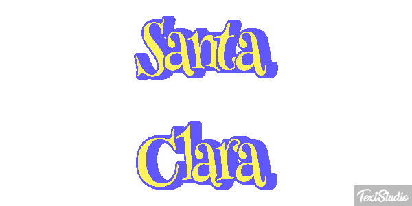 Santa Clara Efekt tekstowy